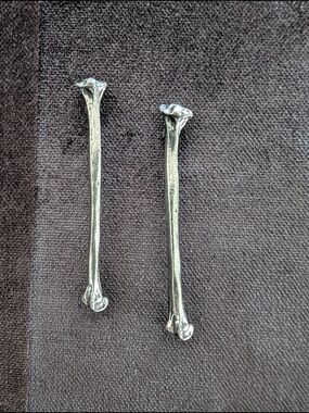Martha Rotten Large Bone Posts Earrings